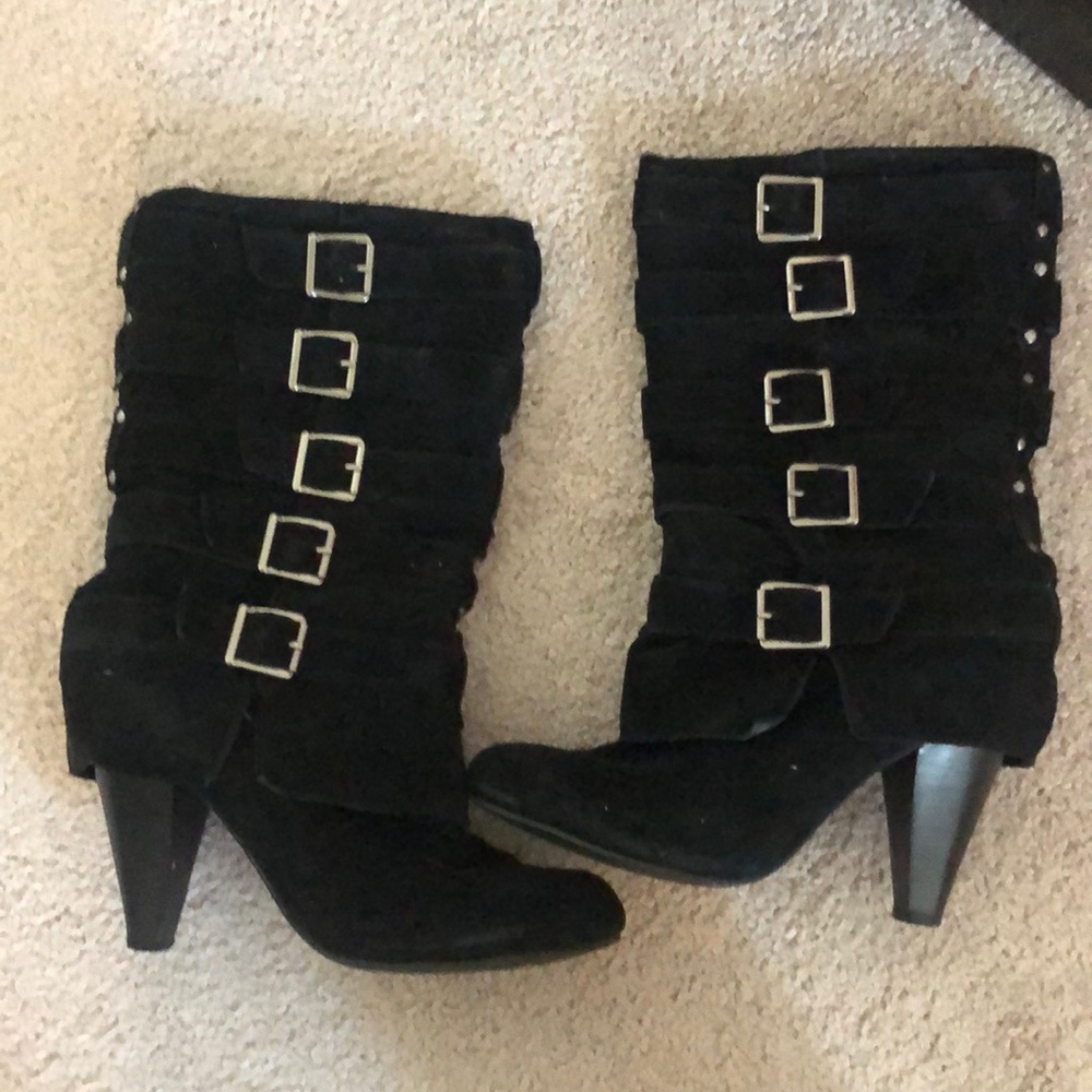 Studded leather Boots